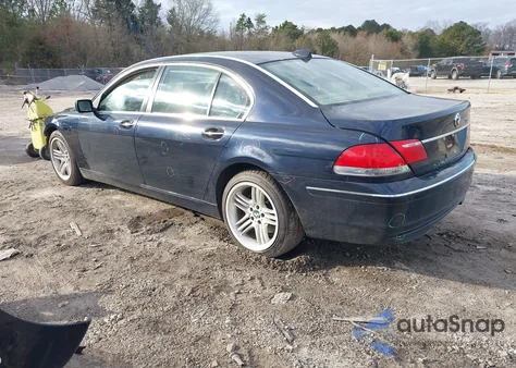 2008 BMW 750Li from USA, damaged, VIN WBAHN83588DT86713